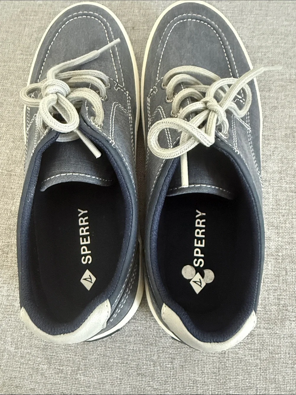 Sperry Men's Moc Stripe Plus Canvas Casual Sneakers